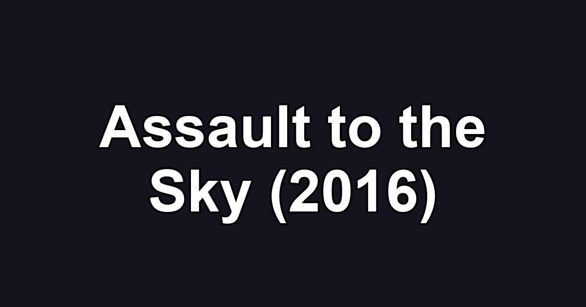 Assault to the Sky (2016)