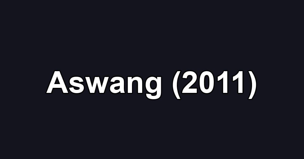 Aswang (2011)