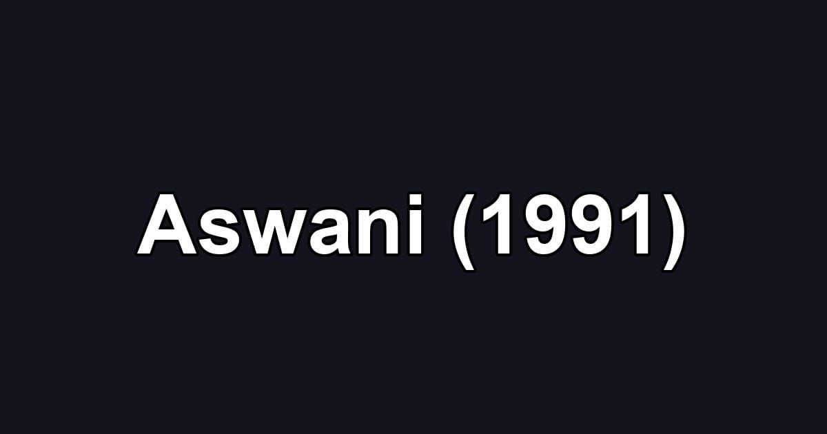 Aswani (1991)