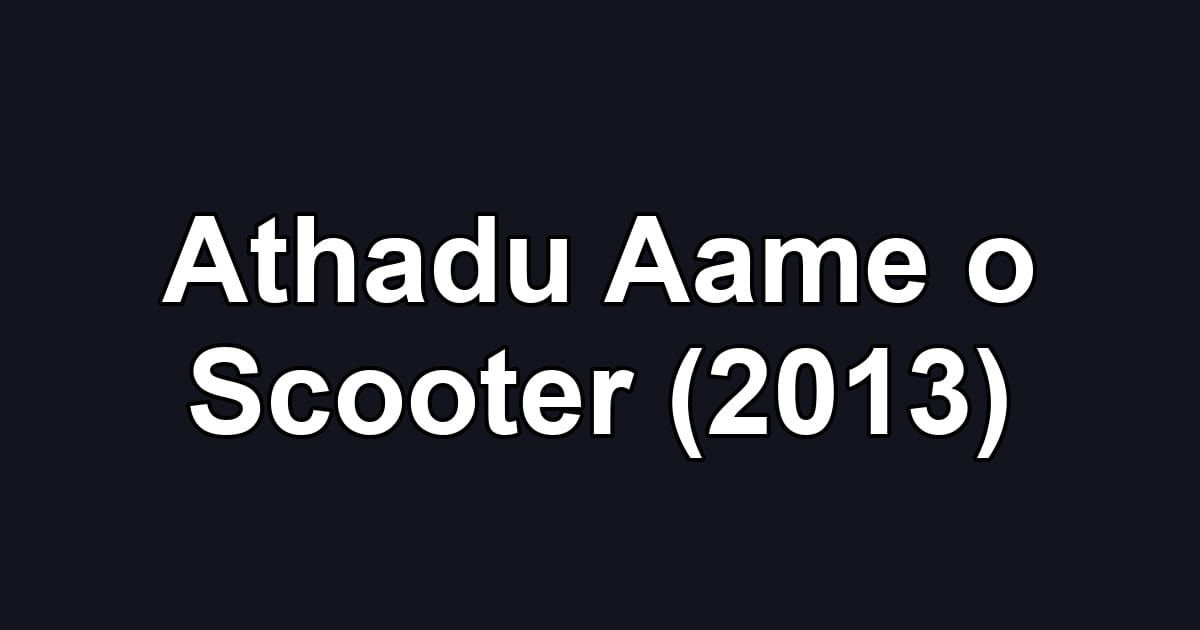 Athadu Aame o Scooter (2013)