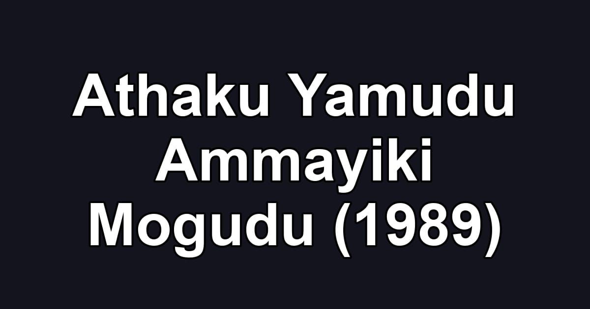 Athaku Yamudu Ammayiki Mogudu (1989)