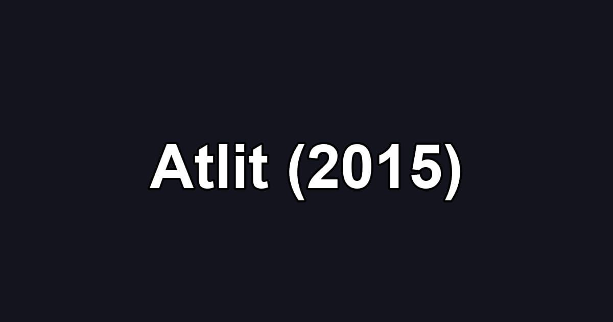 Atlit (2015)