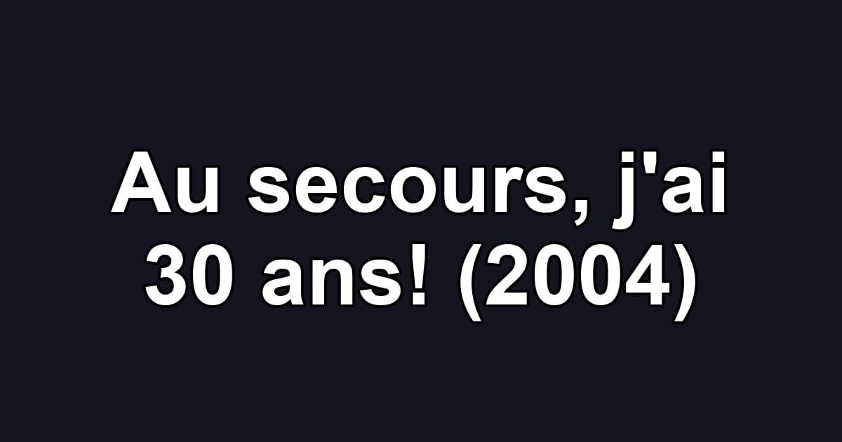 Au secours, j'ai 30 ans! (2004)