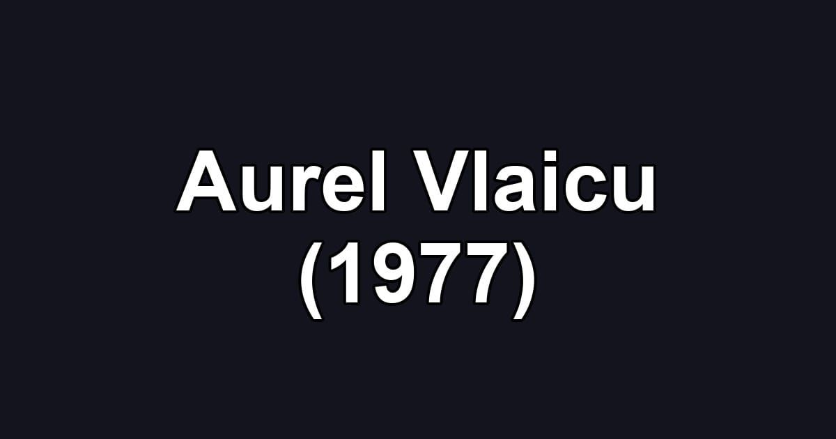 Aurel Vlaicu (1977)