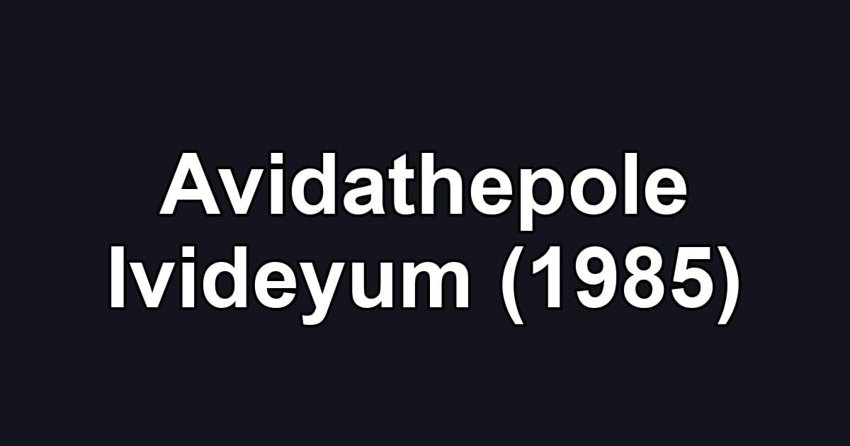Avidathepole Ivideyum (1985)