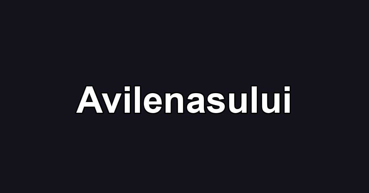 Avilenasului