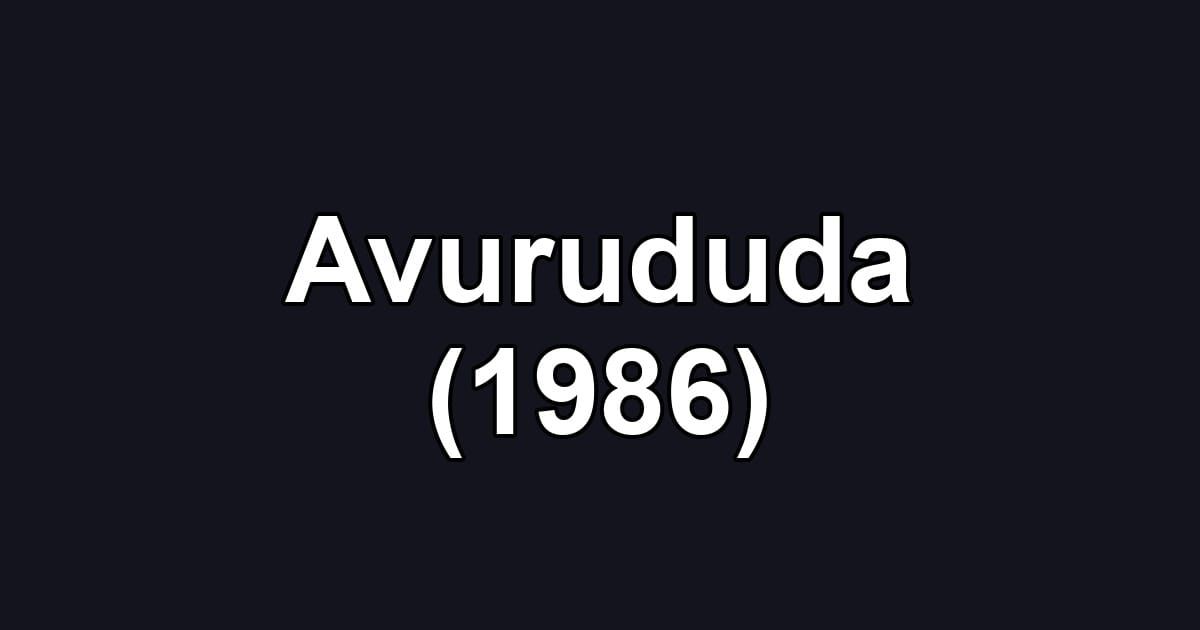 Avurududa (1986)