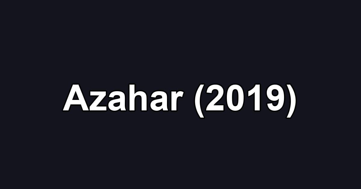 Azahar (2019)