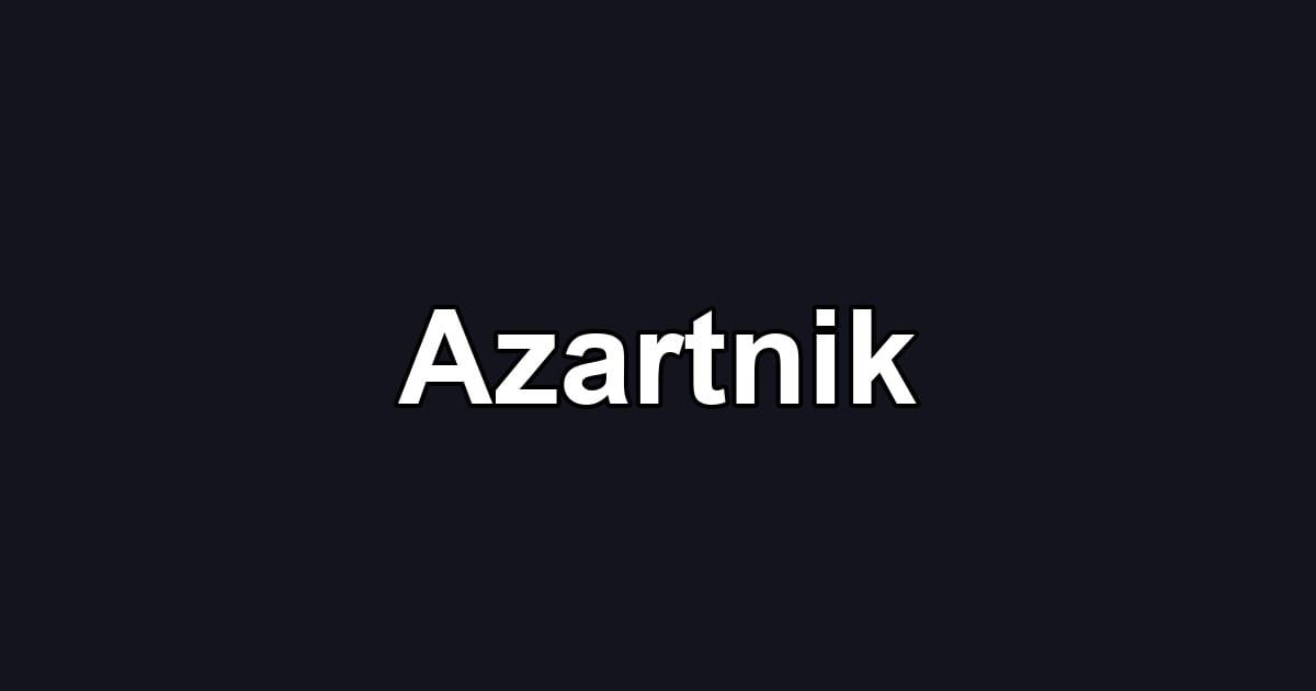 Azartnik