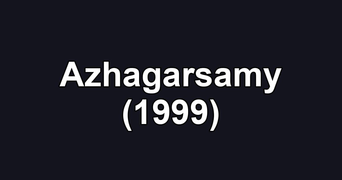 Azhagarsamy (1999)