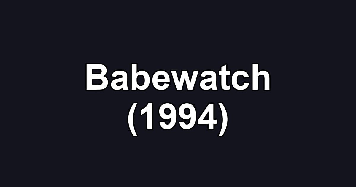 Babewatch (1994)