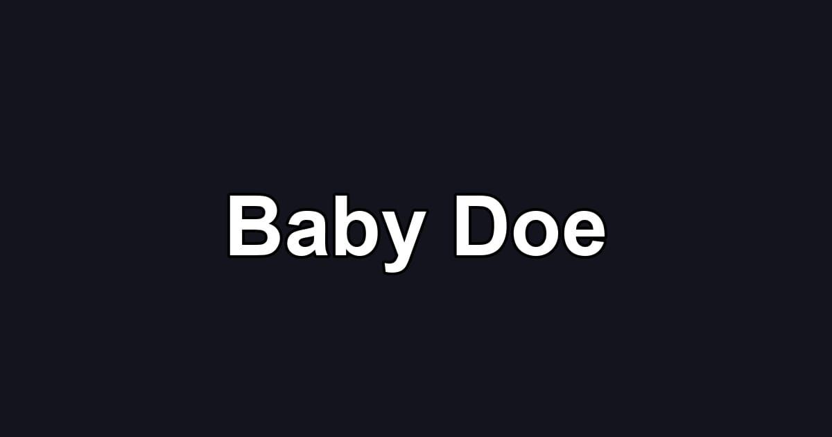 Baby Doe