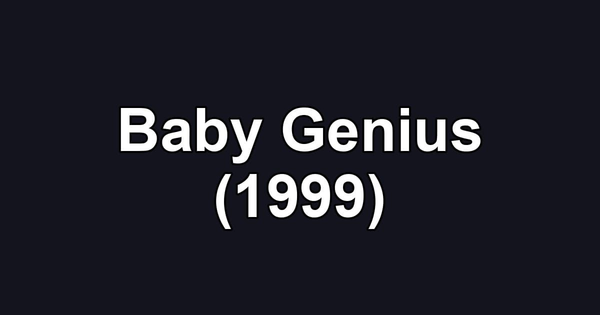 Baby Genius (1999)