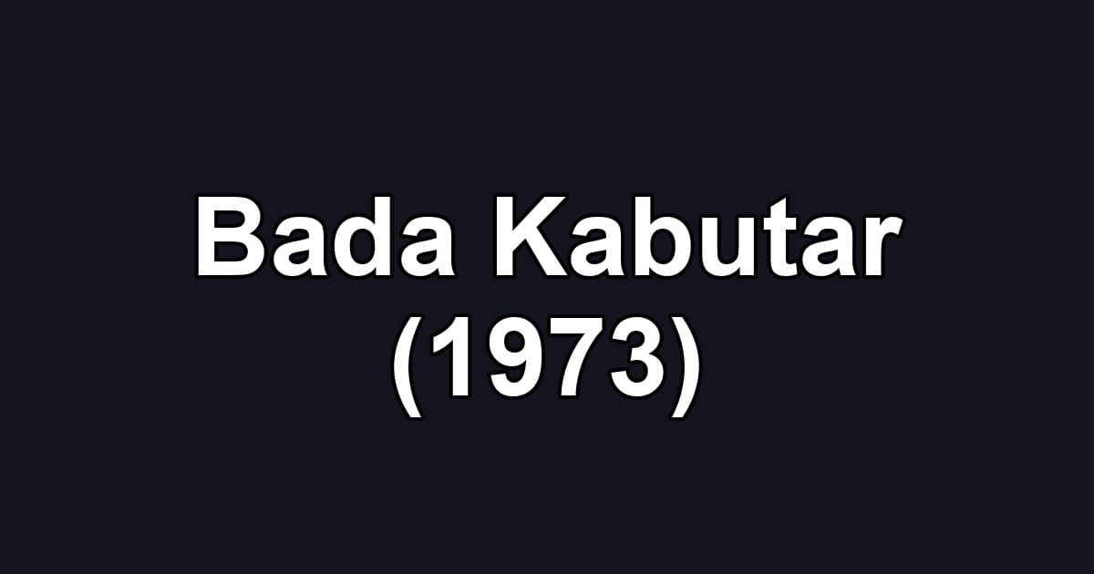 Bada Kabutar (1973)