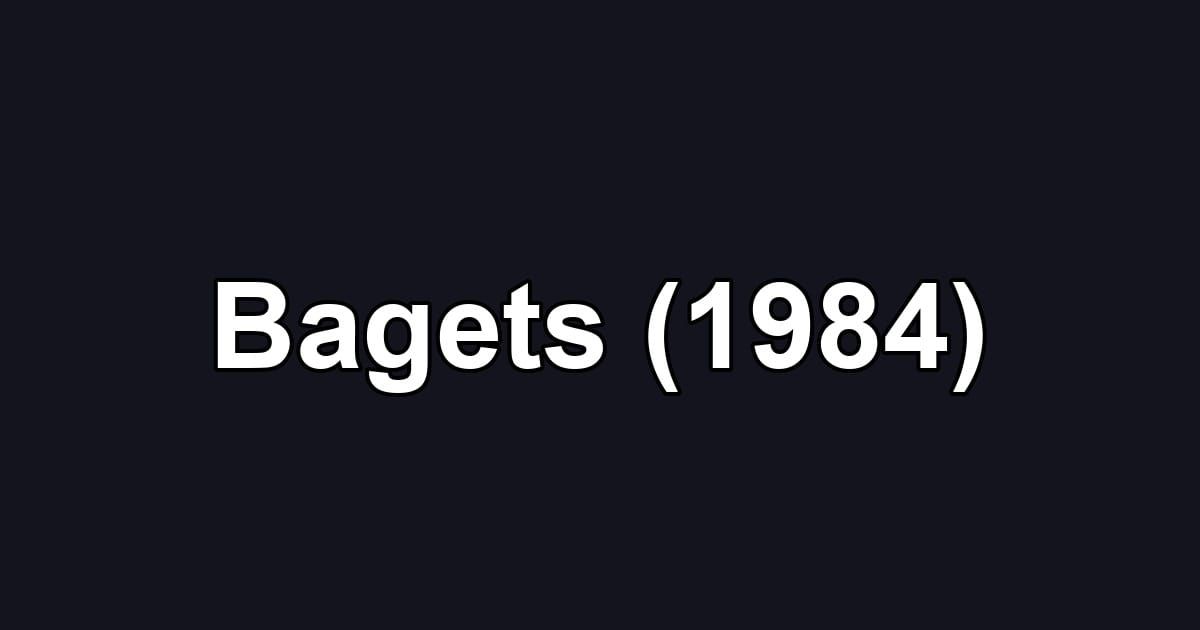 Bagets (1984)