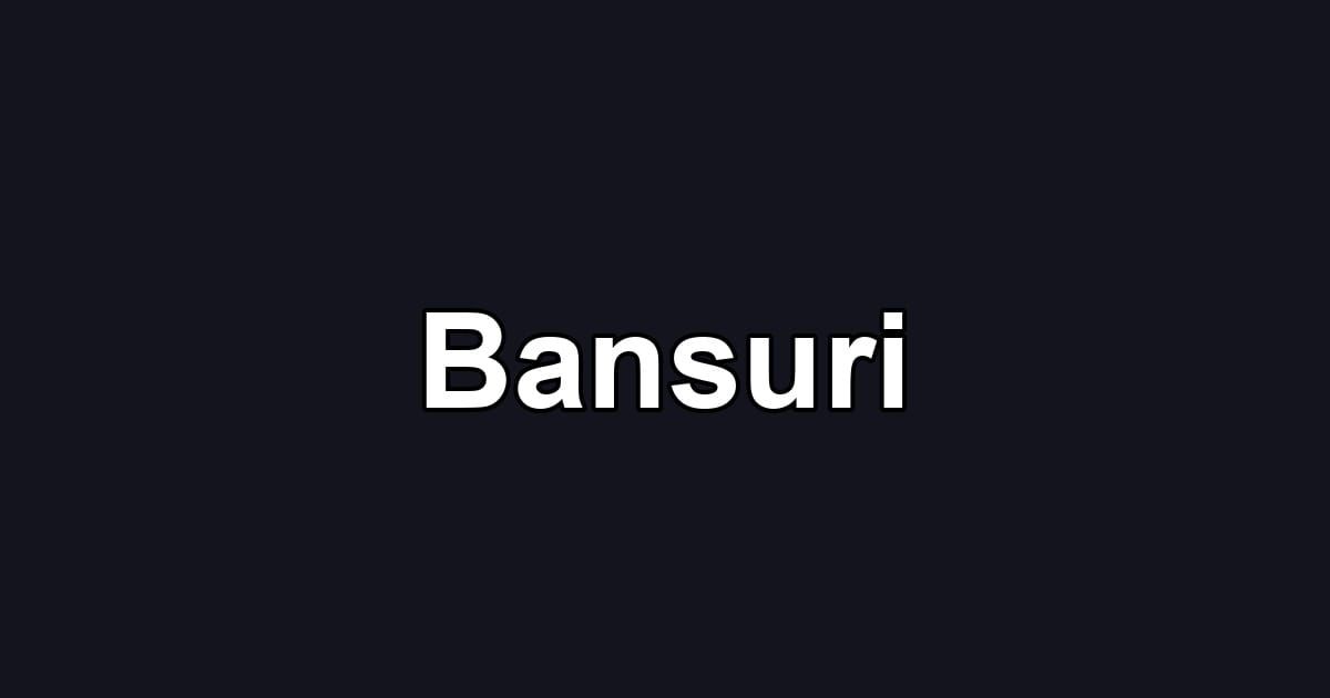 Bansuri
