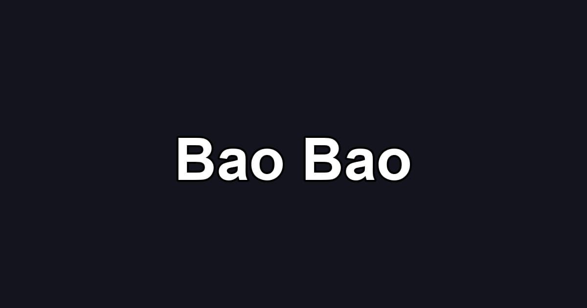 Bao Bao