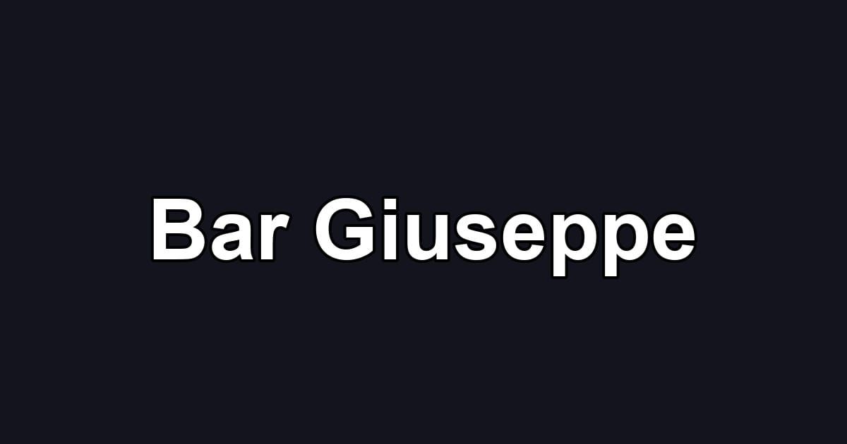 Bar Giuseppe