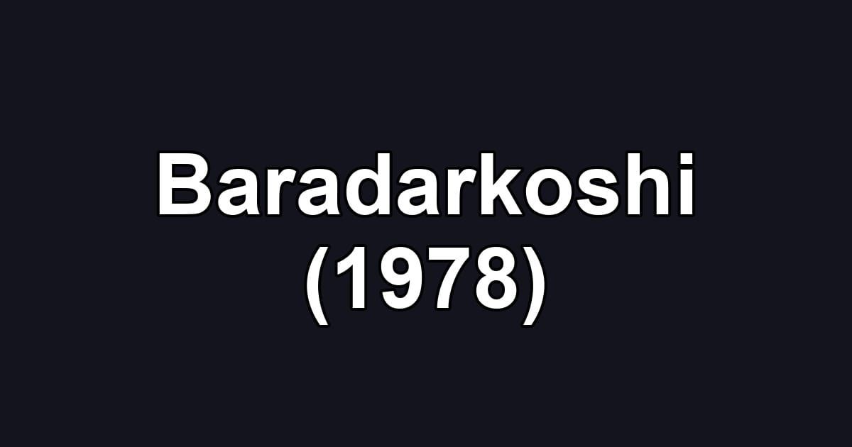 Baradarkoshi (1978)
