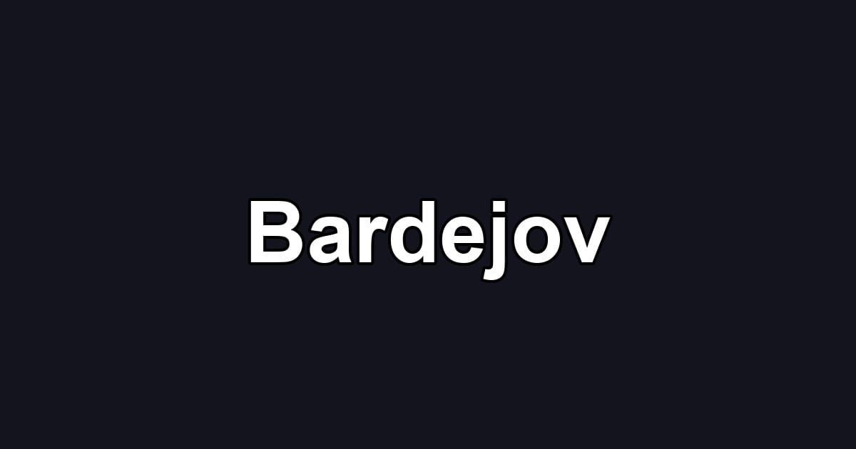 Bardejov