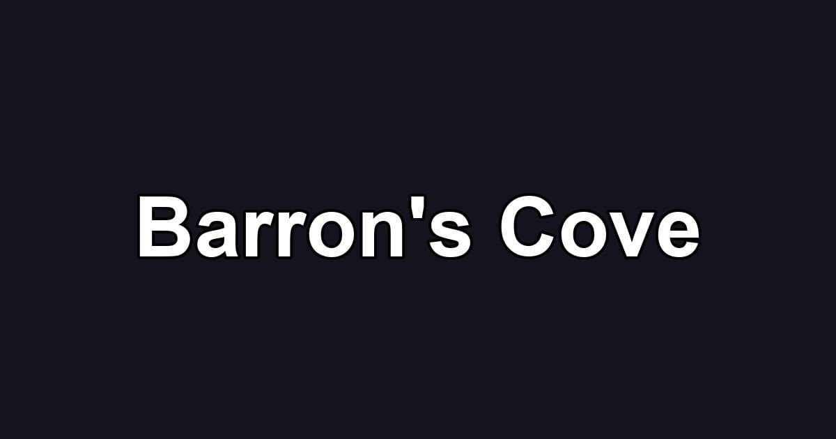 Barron's Cove