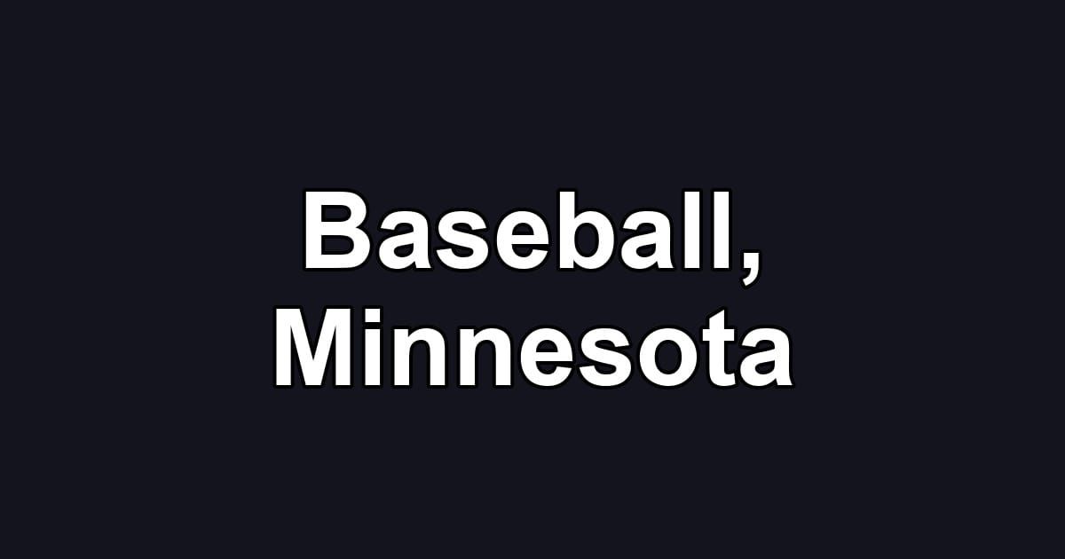 Baseball, Minnesota