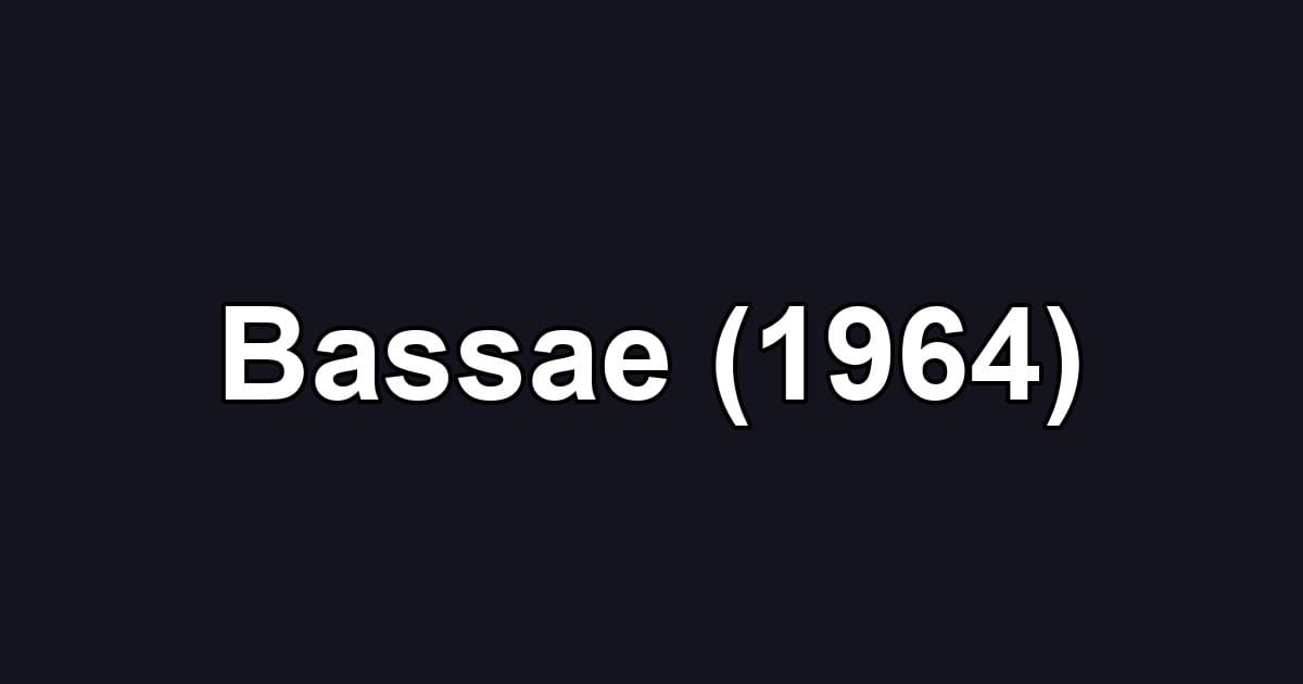Bassae (1964)