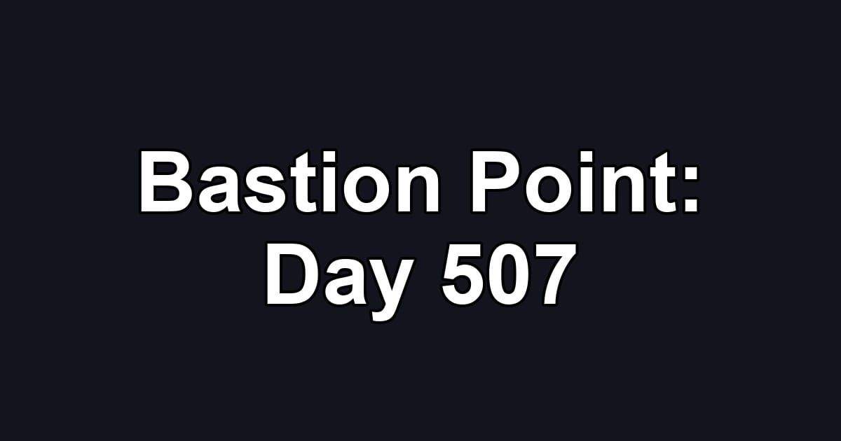 Bastion Point: Day 507