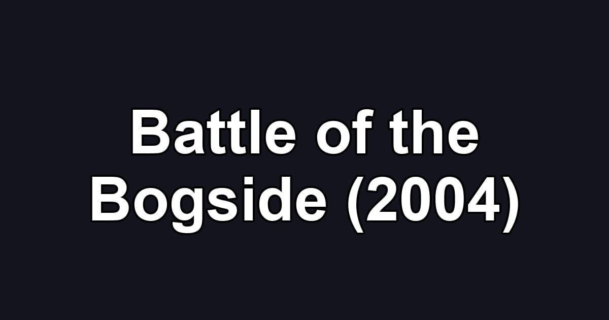 Battle of the Bogside (2004)