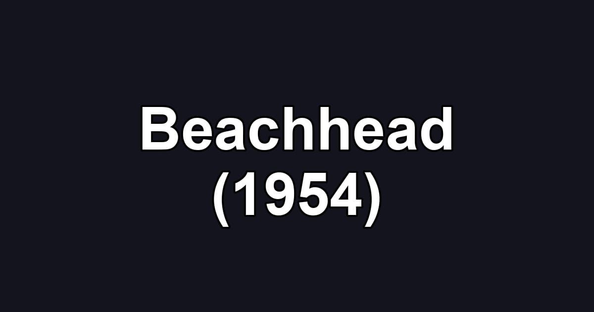 Beachhead (1954)