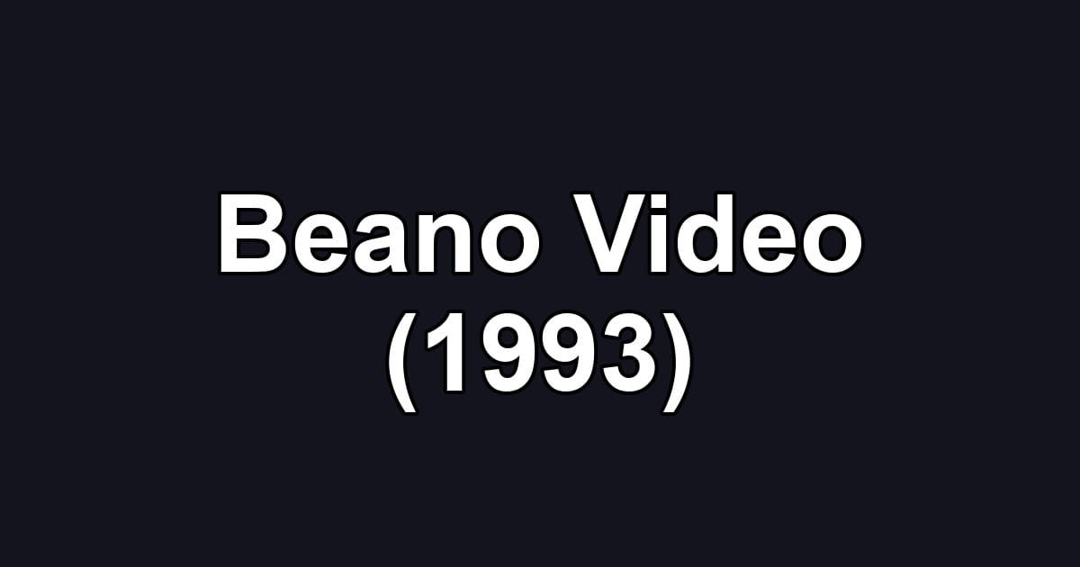Beano Video (1993)