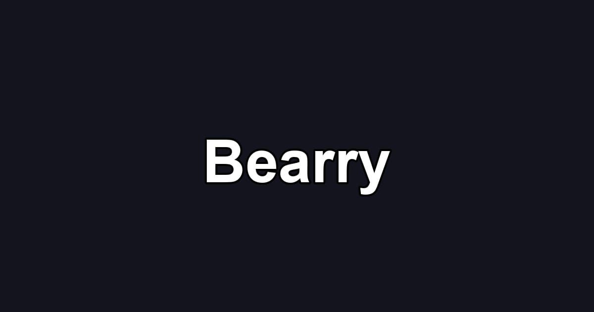 Bearry