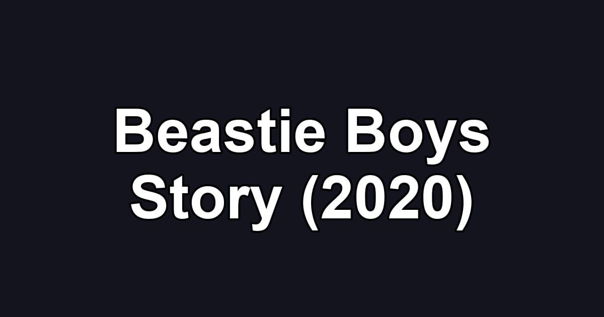 Beastie Boys Story (2020)