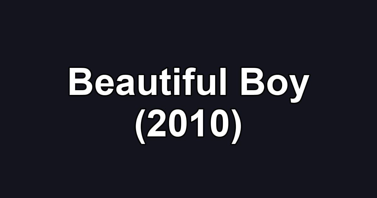 Beautiful Boy (2010)
