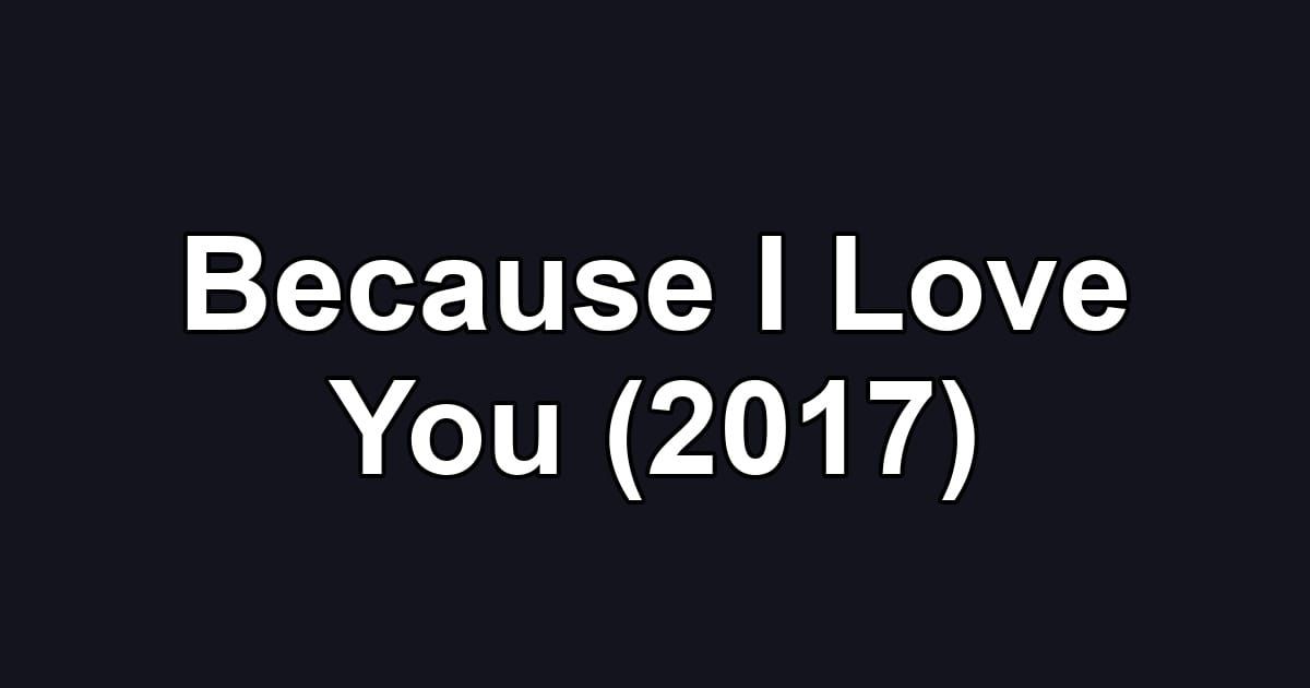 Because I Love You (2017)