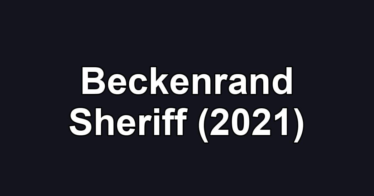 Beckenrand Sheriff (2021)