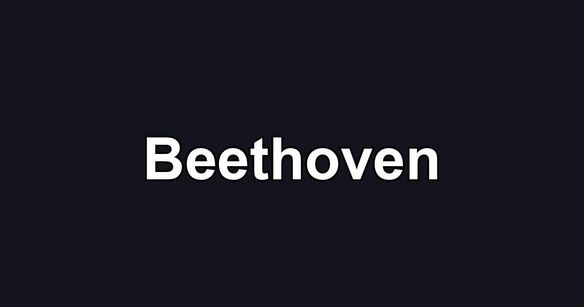 Beethoven