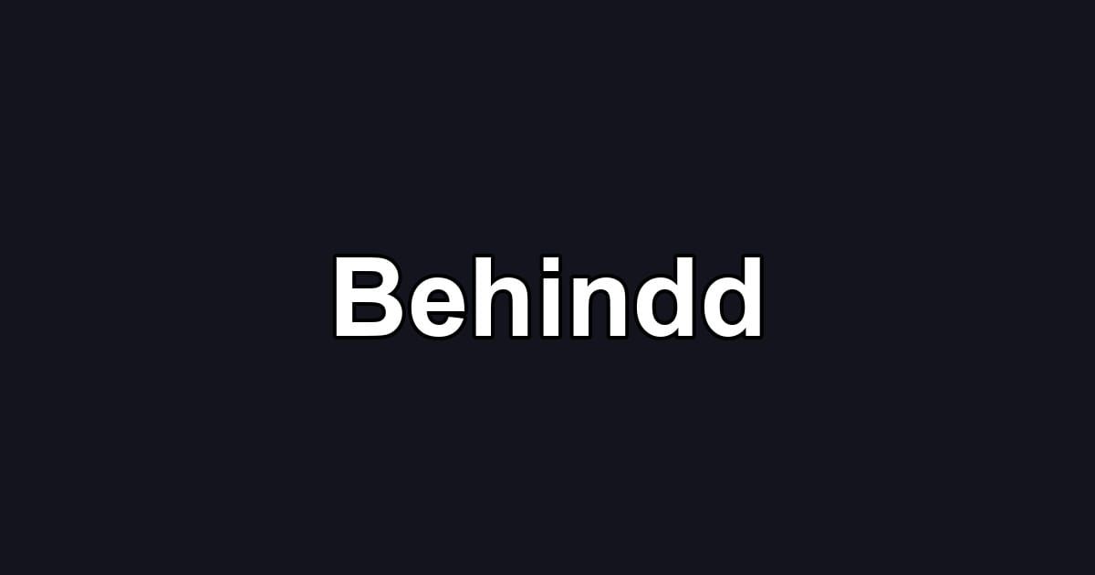 Behindd