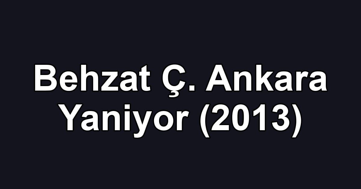 Behzat Ç. Ankara Yaniyor (2013)