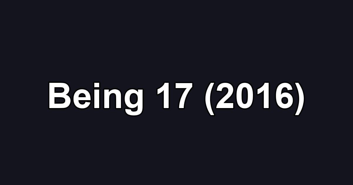 Being 17 (2016)