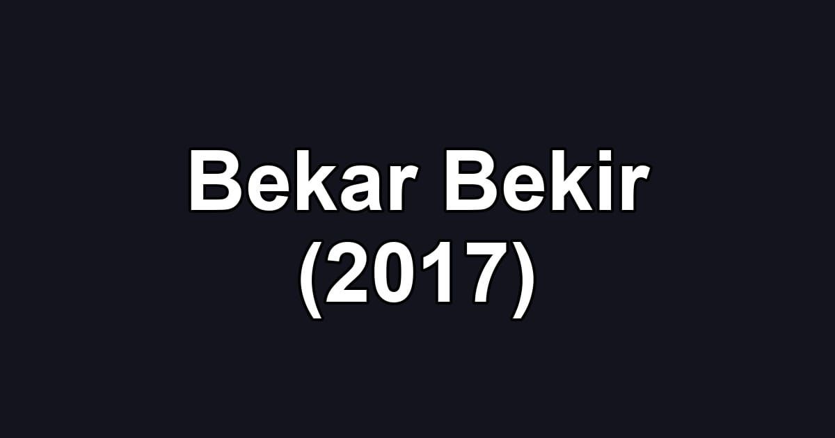 Bekar Bekir (2017)