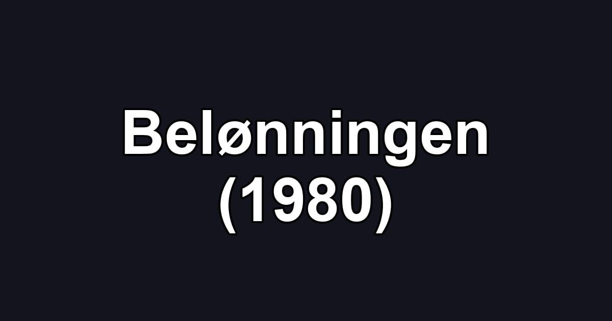 Belønningen (1980)