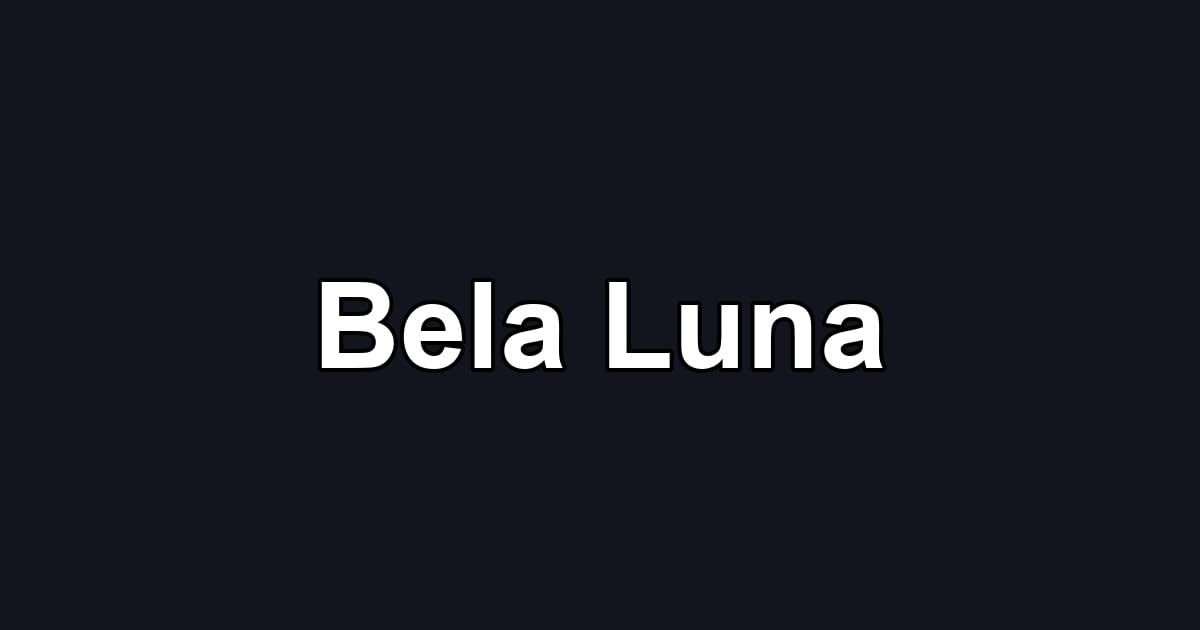 Bela Luna