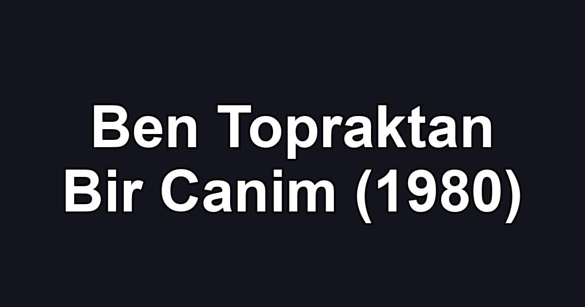 Ben Topraktan Bir Canim (1980)