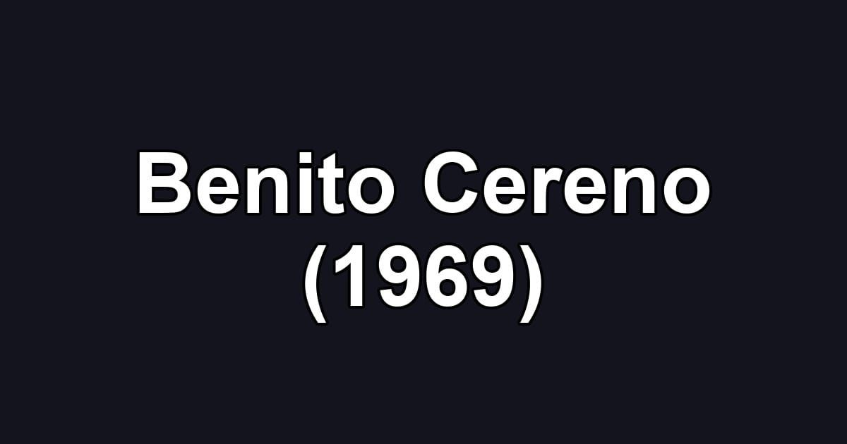 Benito Cereno (1969)