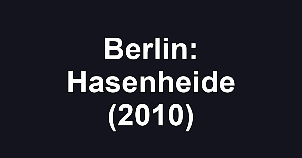 Berlin: Hasenheide (2010)