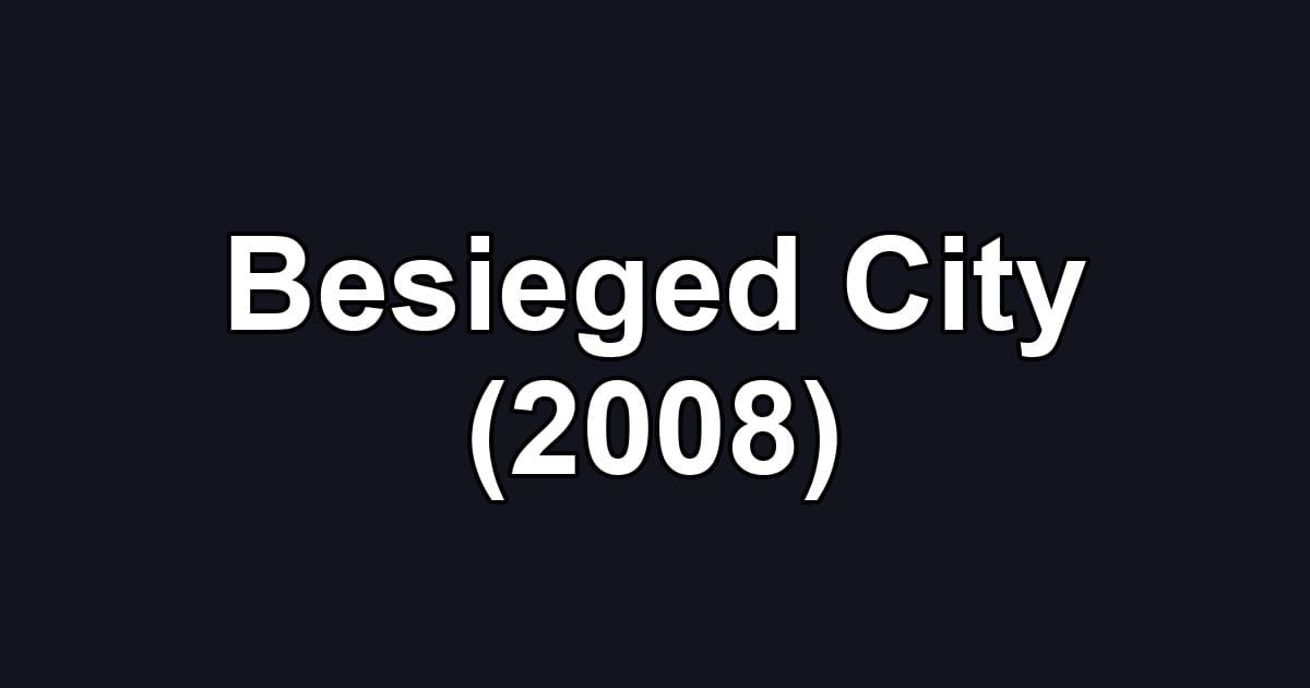 Besieged City (2008)