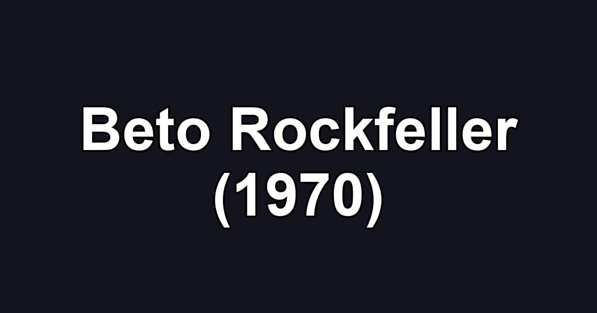 Beto Rockfeller (1970)