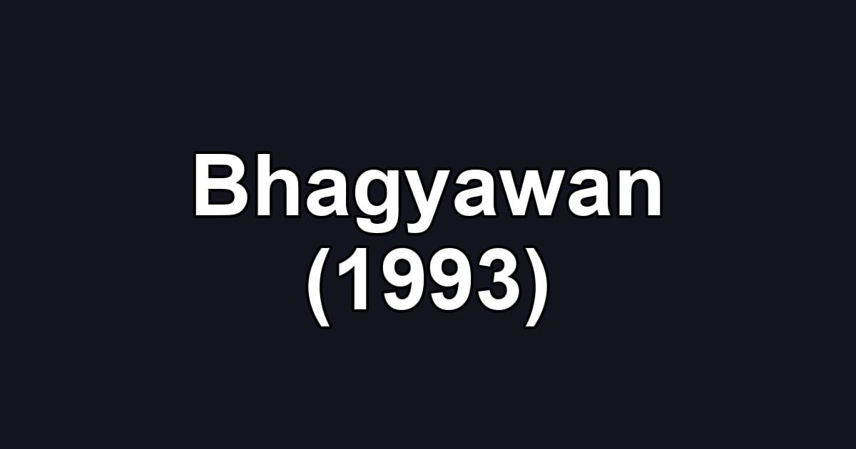 Bhagyawan (1993)