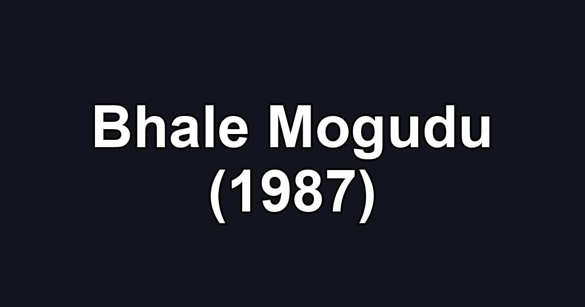 Bhale Mogudu (1987)